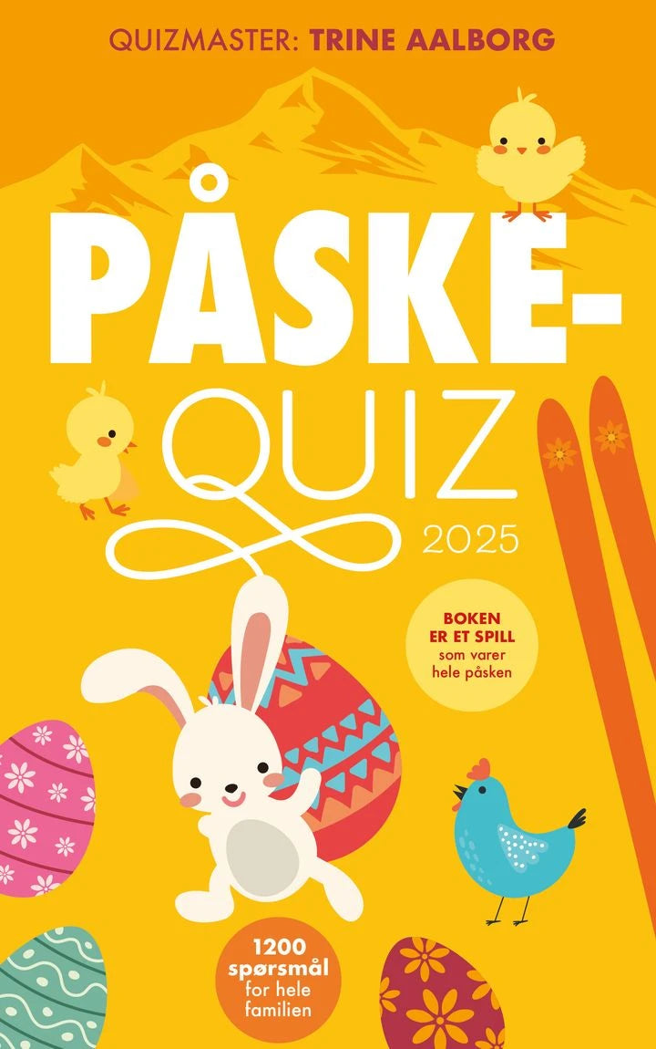 Påskequiz 2025: 1200 spørsmål for hele familien Bonnier Norsk Forlag AS