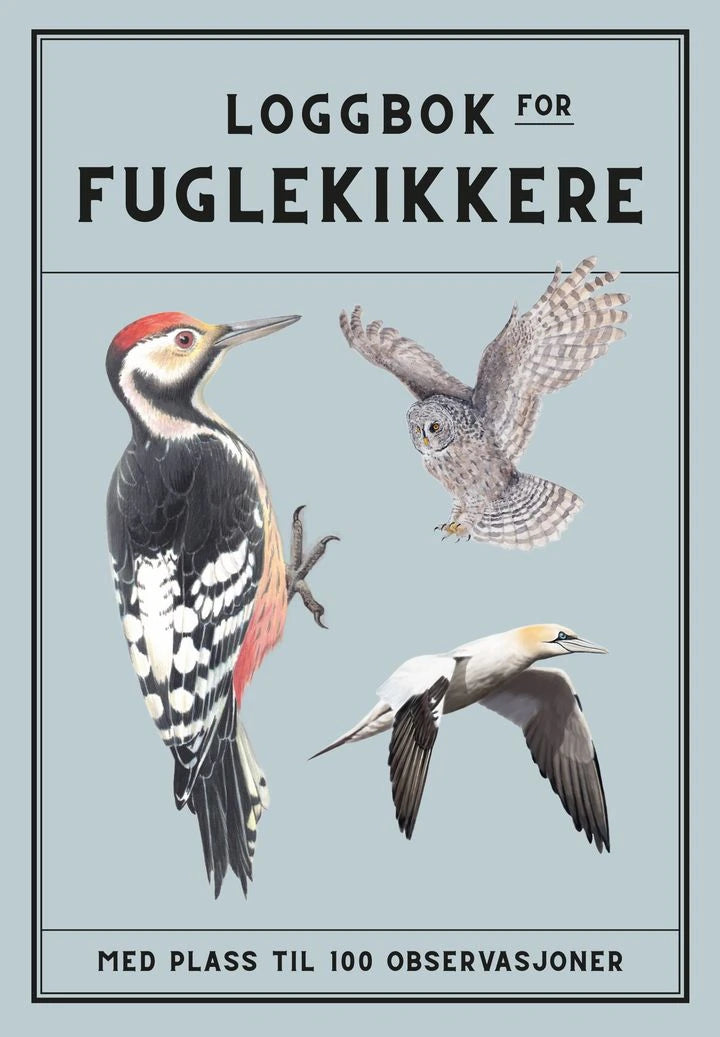 Loggbok for fuglekikkere Bonnier Norsk Forlag AS