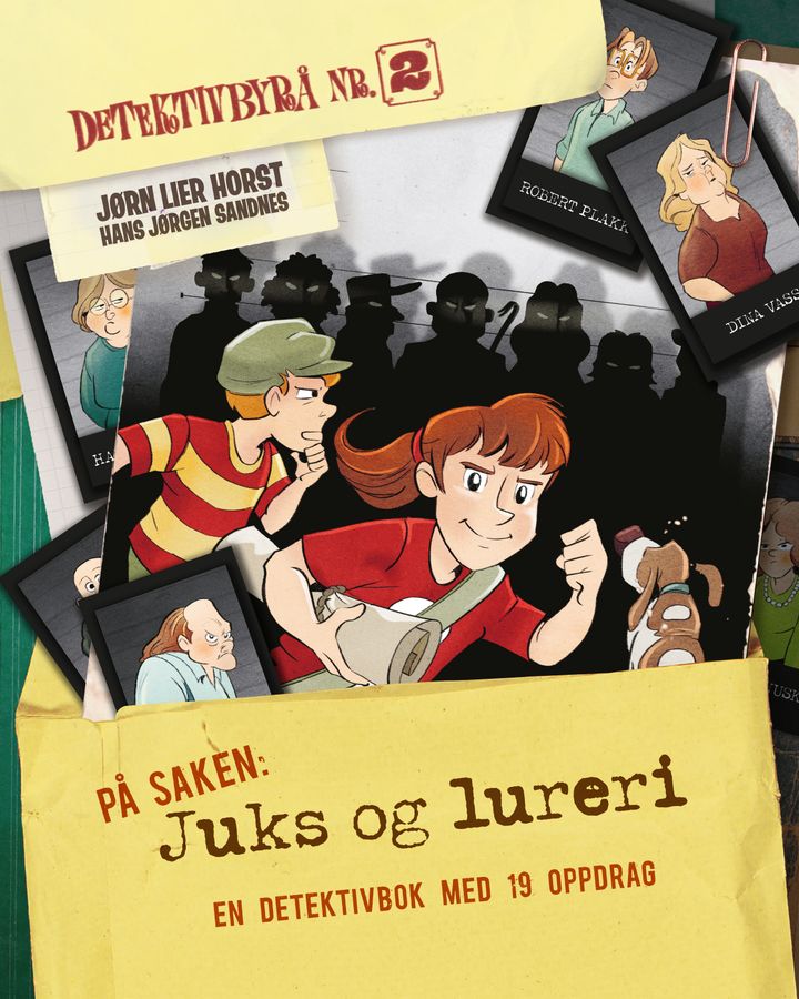 Juks og lureri: en detektivbok med 19 oppdrag Bonnier Norsk Forlag AS