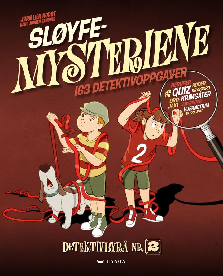 Sløyfemysteriene: 163 detektivoppgaver Bonnier Norsk Forlag AS