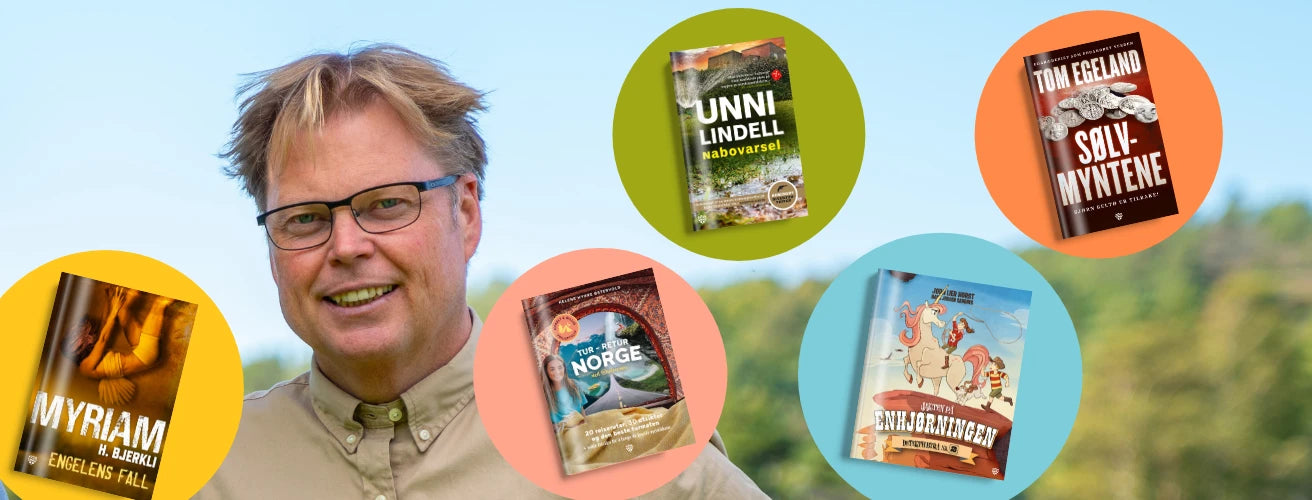 Her er bøkene Jørn Lier Horst anbefaler i sommer!