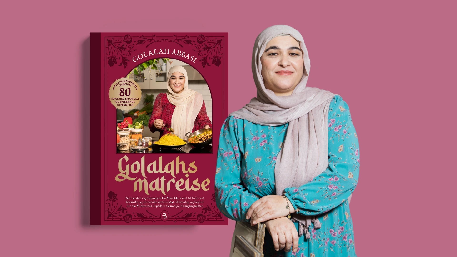 På flukt: Matkulturen ble med fra Iran til Rælingen