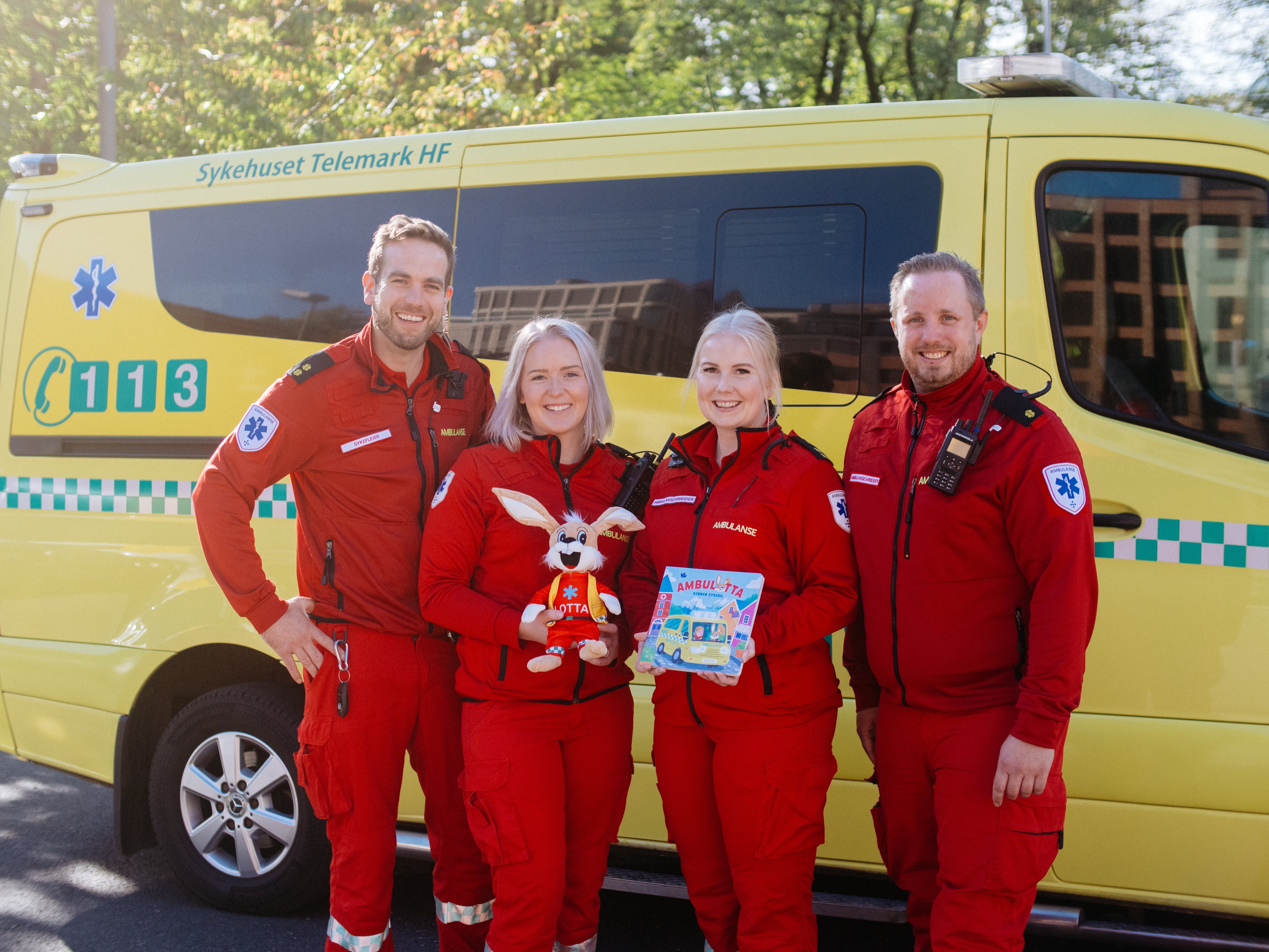 Ambulotta – Ambulansetjenestens nye maskot!