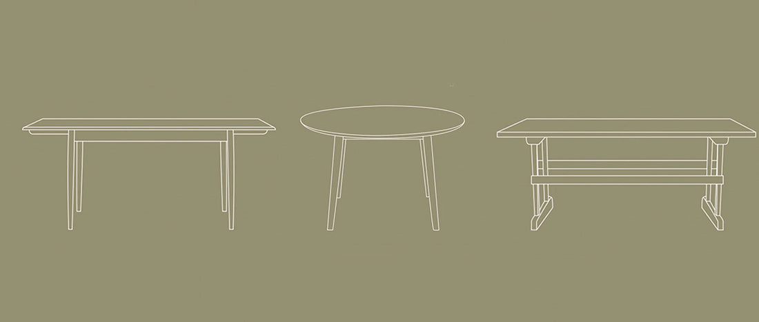 Slik velger du riktig spisebord