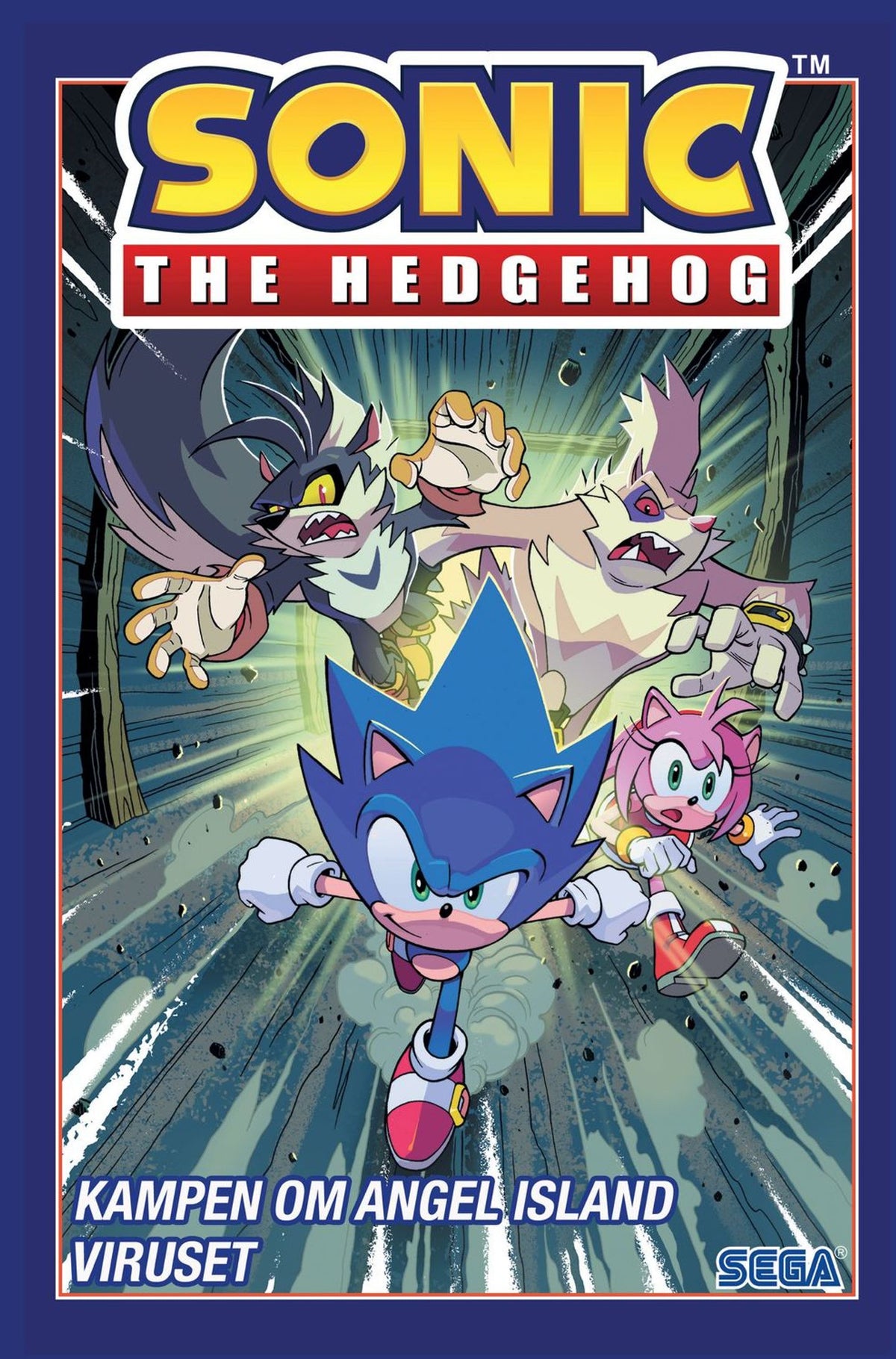 Sonic the Hedgehog: 2 : Kampen om Angel Island : Viruset Bonnier Norsk Forlag AS