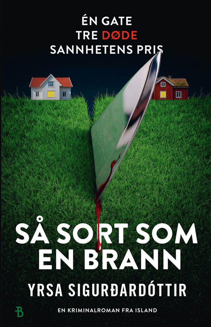 Så sort som en brann